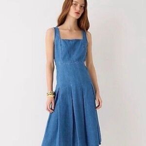 J. Crew Blue Denim Dress